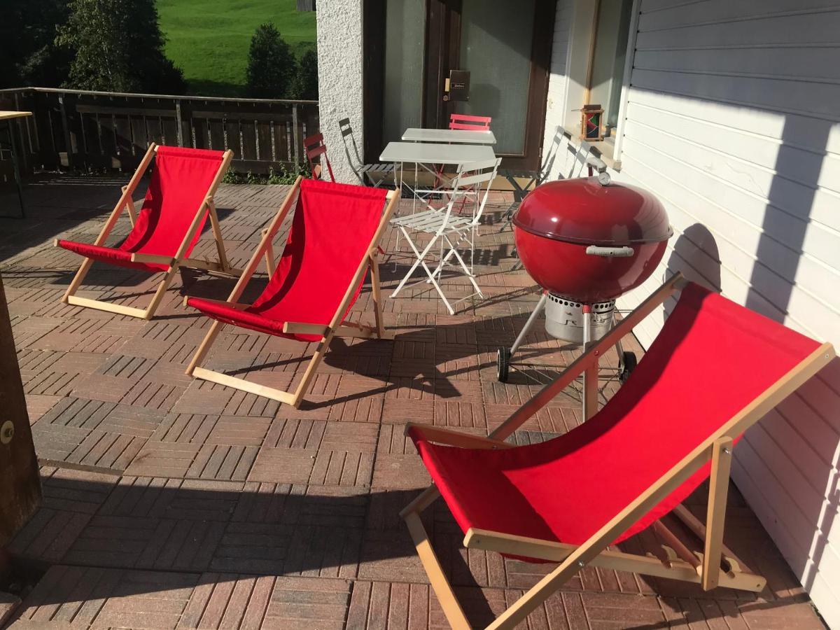 Kleine Ferienwohnung Am Rande Der Wildnis Sibratsgfall Exterior photo