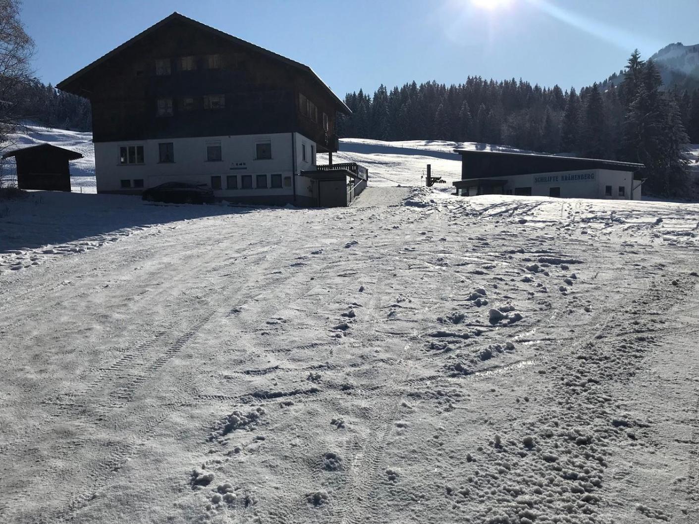 Kleine Ferienwohnung Am Rande Der Wildnis Sibratsgfall Exterior photo