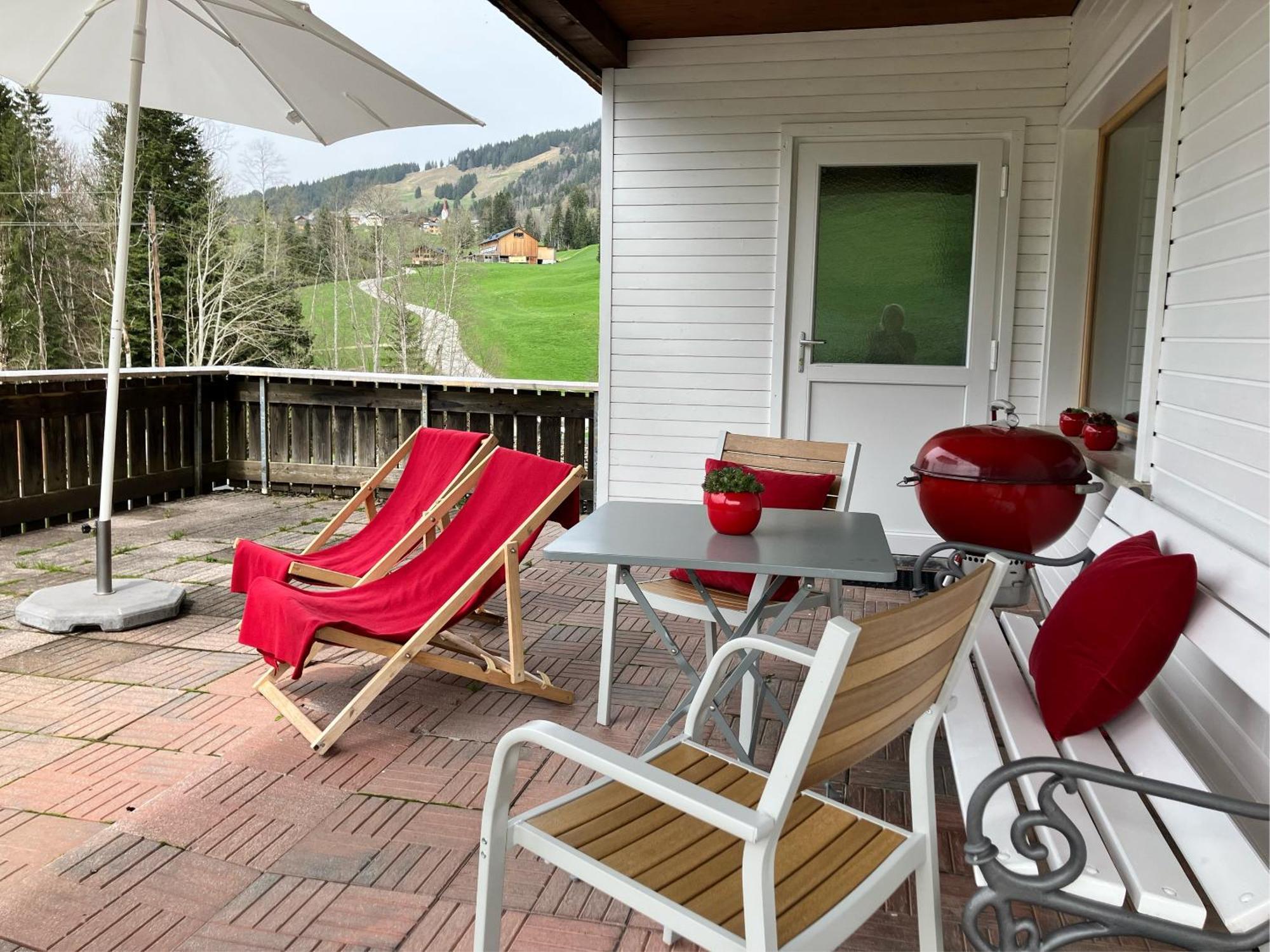 Kleine Ferienwohnung Am Rande Der Wildnis Sibratsgfall Exterior photo